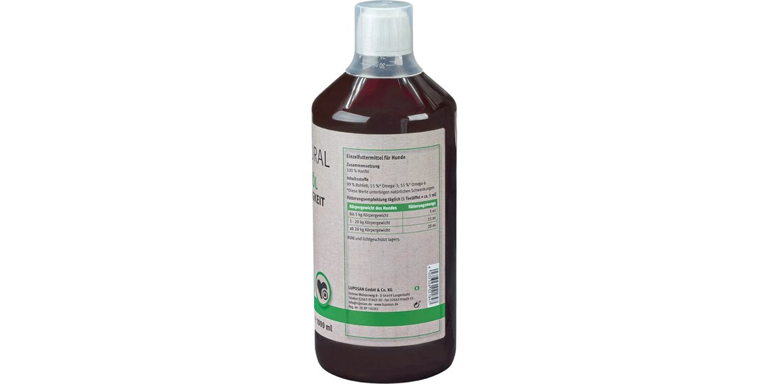 Olio di canapa LUPO NATURAL BARF per cani – …
