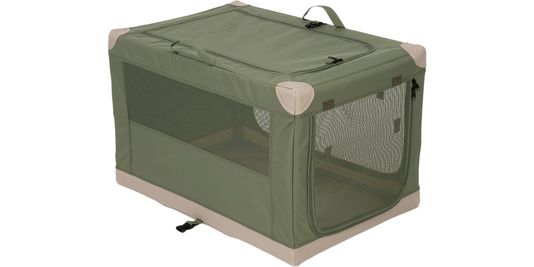 zooplus Basics Trasportino pieghevole per cani…
