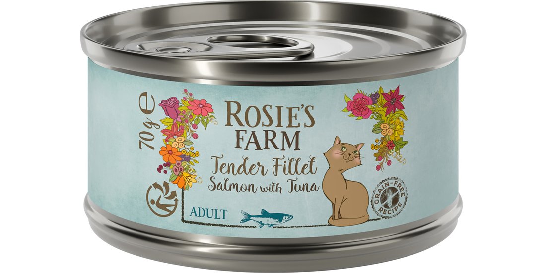 Rosie’s Farm Tender Filet 12 x 70 g umido per…