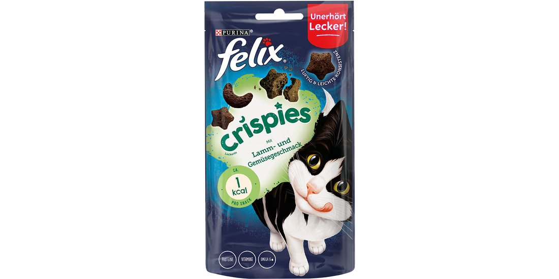 Felix Crispies Snack per gatto – Set %: 3 x 45…