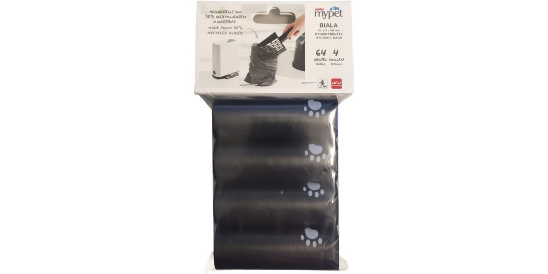 Rotho MyPet BIALA Sacchetti igienici – 4 rotoli…