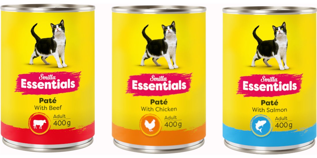 Smilla Essentials Lattina Paté – 24 x 400 g Mix…