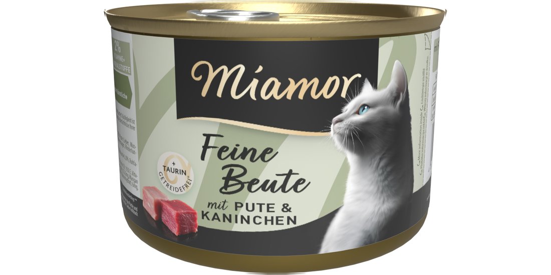 Miamor Feine Beute 24 x 185 g – Tacchino & Coniglio…