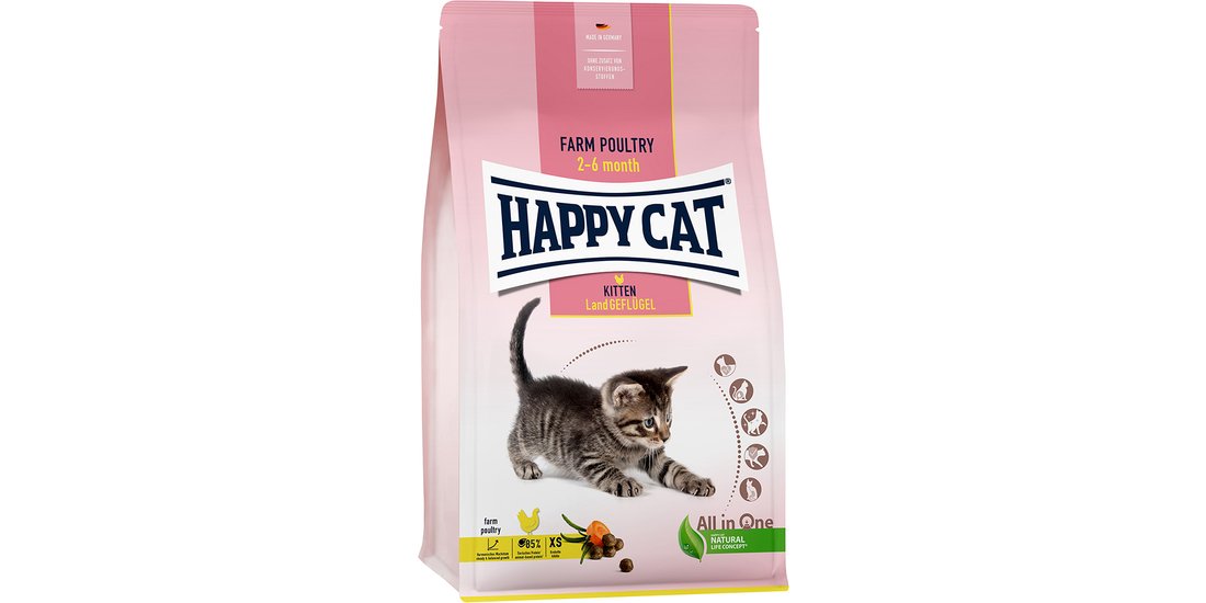 Happy Cat Young Kitten Pollame di campagna – …