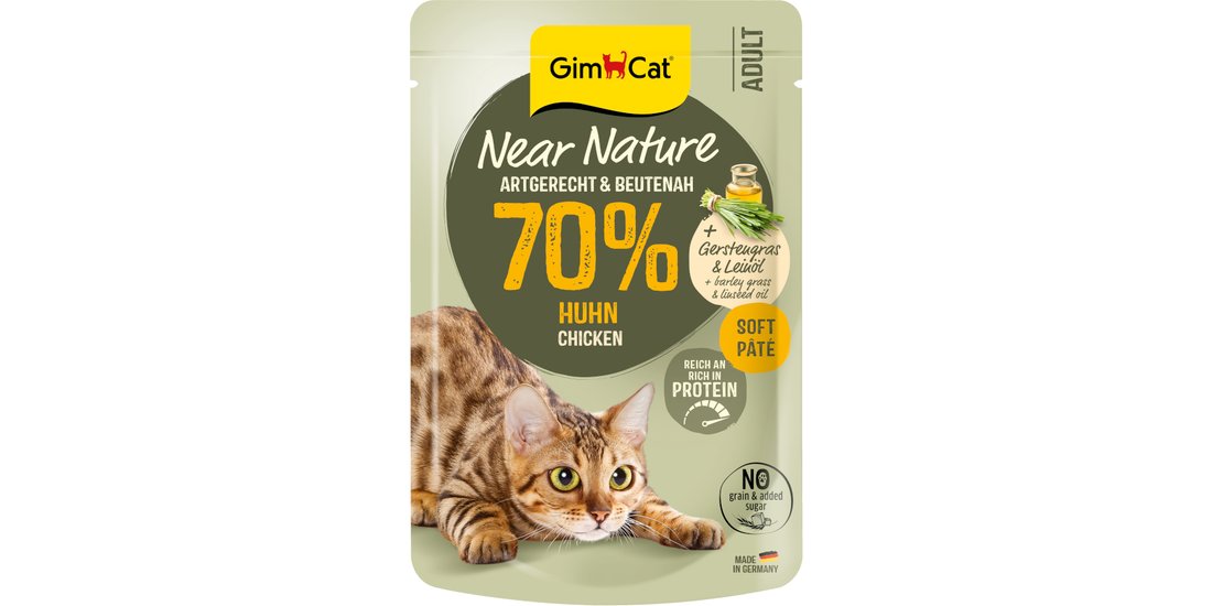 GimCat Near Nature 16 x 85 g Umido per gatto – …