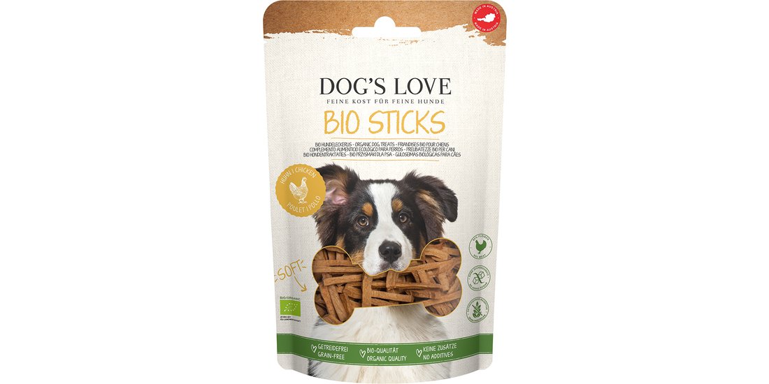 Dog´s Love Bio Sticks con Pollo bio – Set %: …