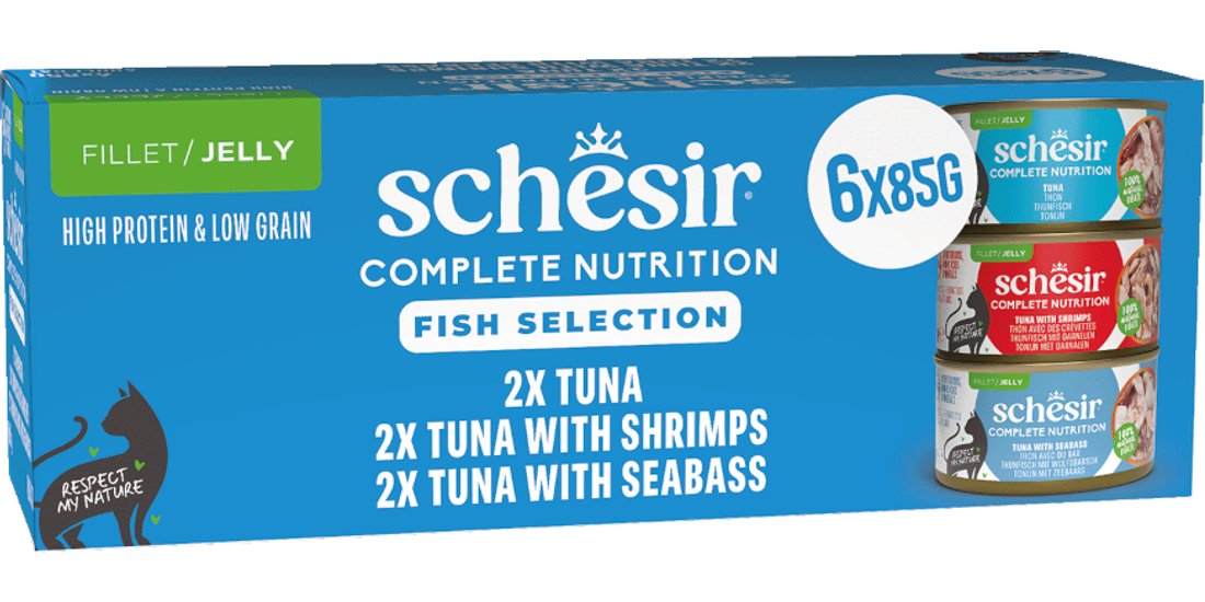 Schesir Complete Nutrition Filetti in gelatina…