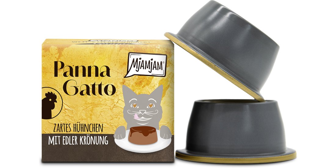 MjAMjAM Panna Gatto 2 x 80 g – Pollo con salsa…