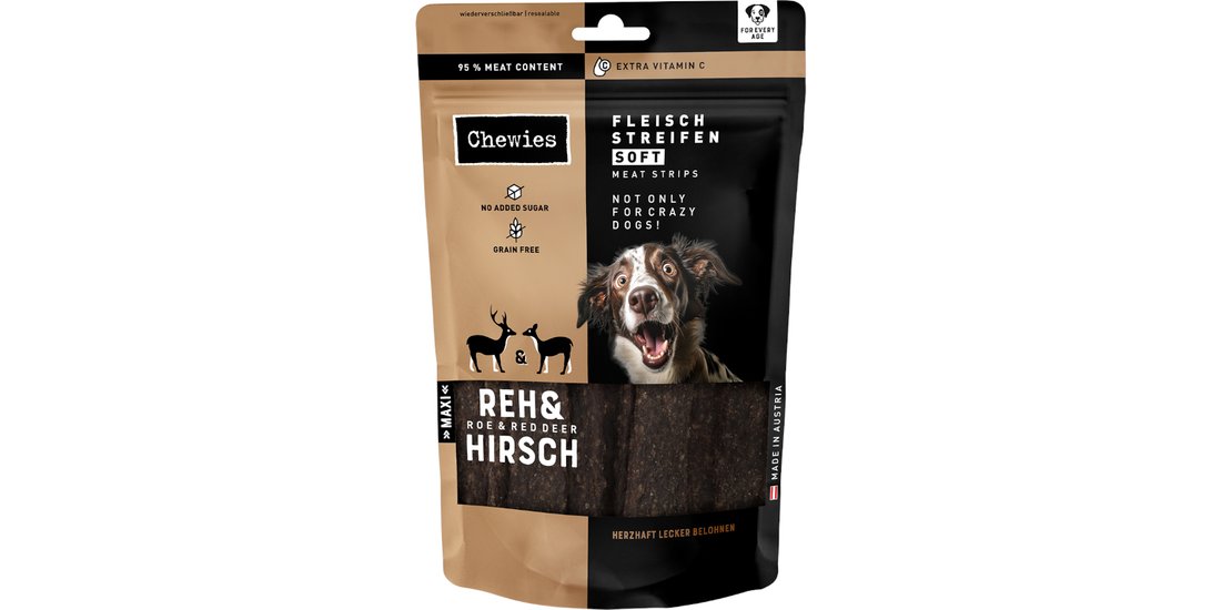 Strisce di carne Chewies – Cervo & Capriolo 150…