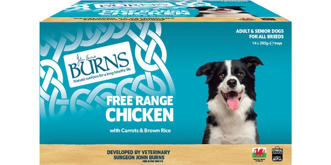Burns Umido per cani 16 x 395 g – Pollo