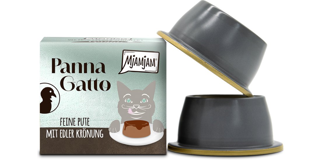 MjAMjAM Panna Gatto 2 x 80 g – Tacchino con salsa…