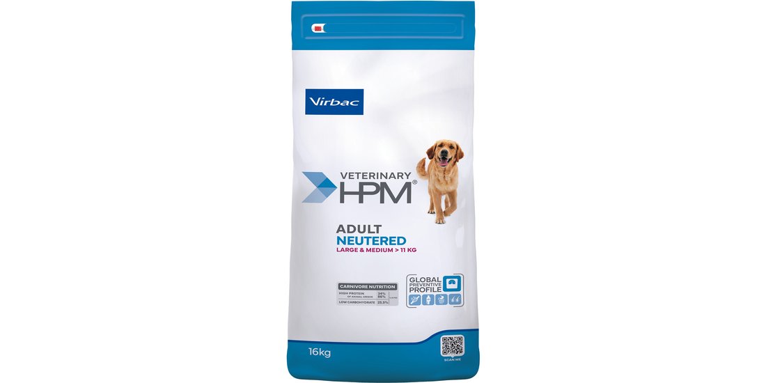Virbac Veterinary HPM Adult Dog Neutered Large…