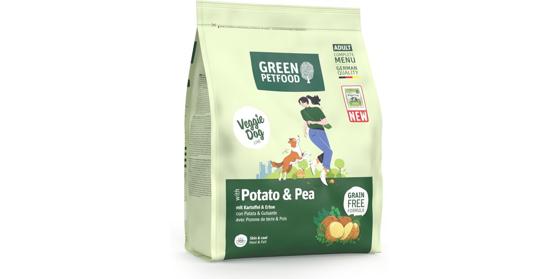 Green Petfood con Patate & Piselli – 900 g