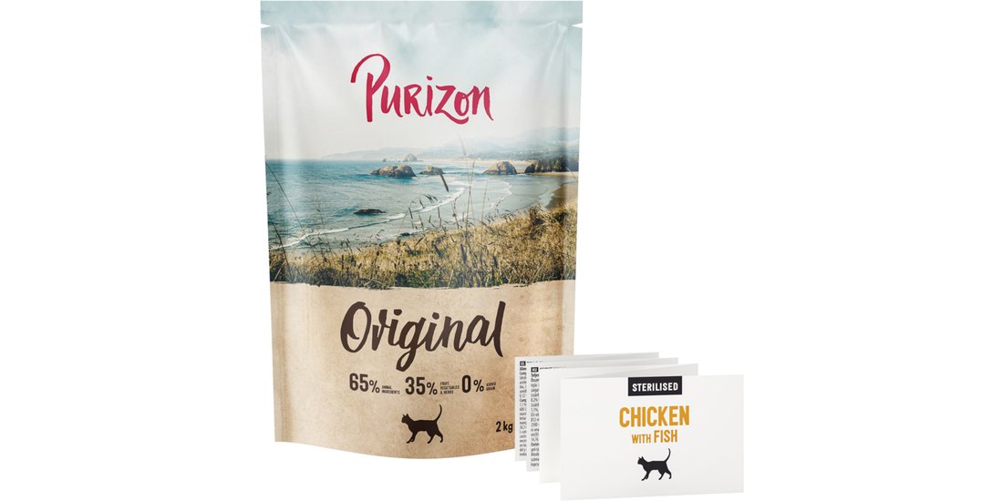 Purizon Cat Sterilised Pollo & Pesce – Original…