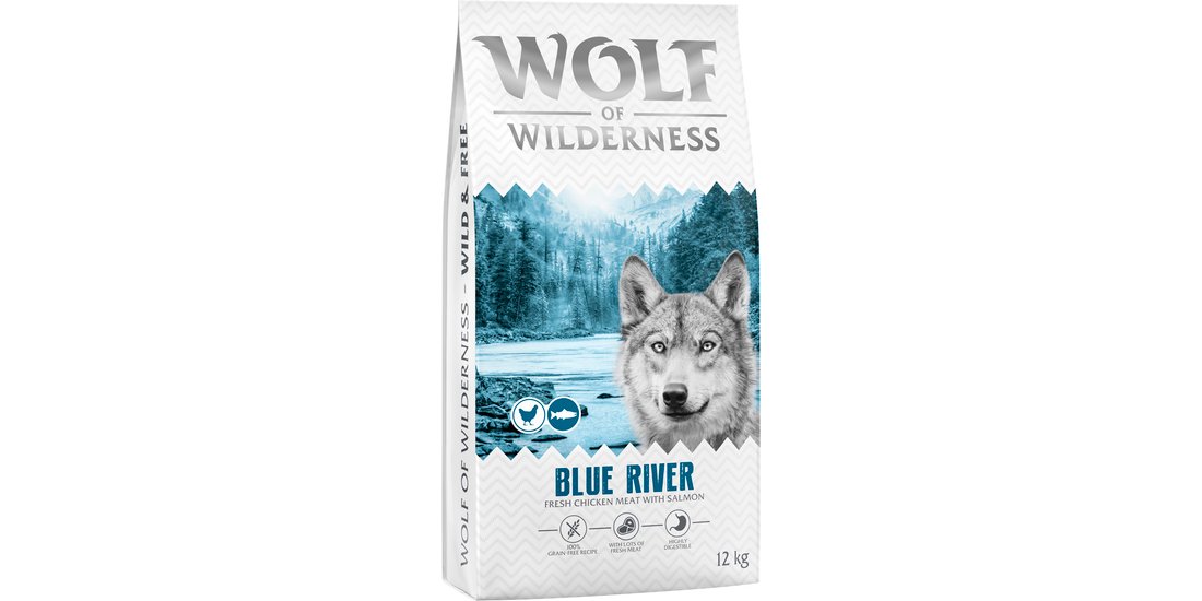 Wolf of Wilderness Adult “Blue River” – Salmone…