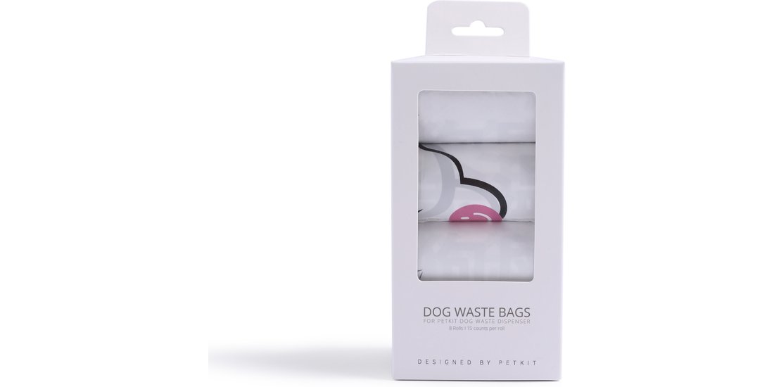 Set dispenser per sacchetti igienici Petkit bianco…