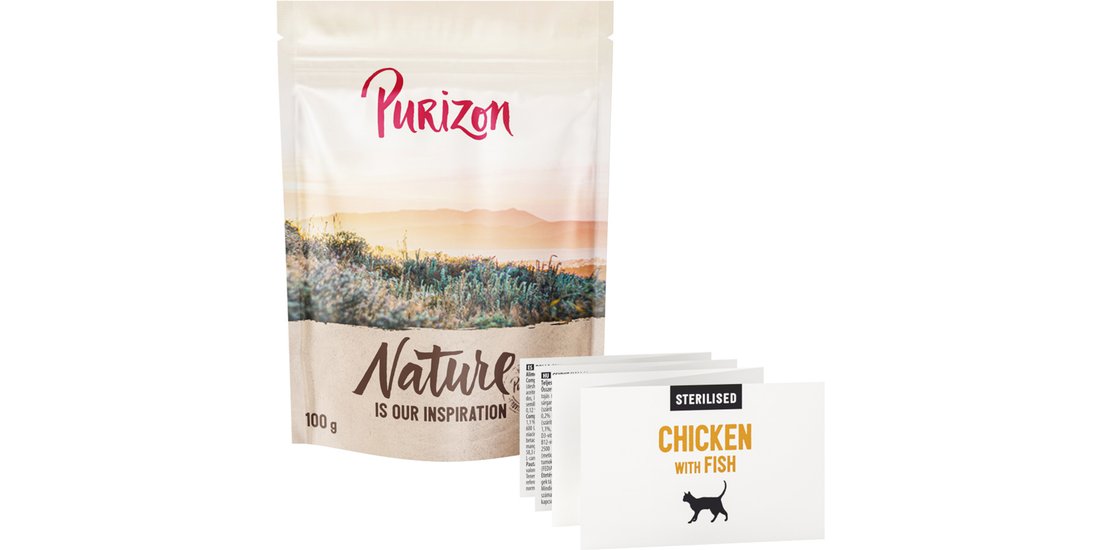 Purizon Cat Sterilised Pollo & Pesce – Original…