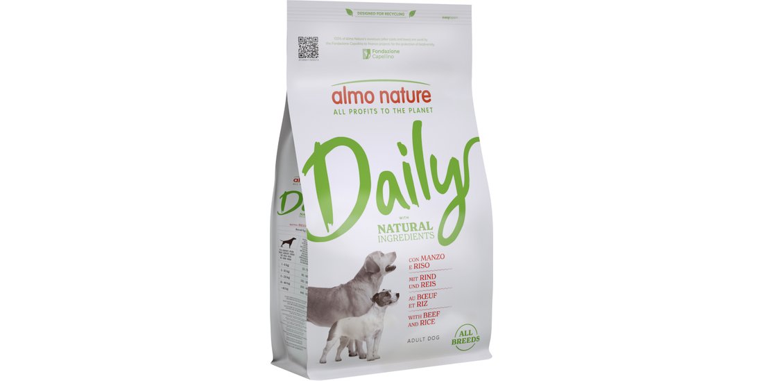 Almo Nature Daily all Breeds Manzo & Riso – 12…