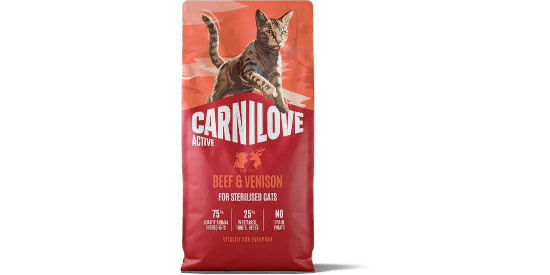 Carnilove Active Adult Sterilised con Manzo & …