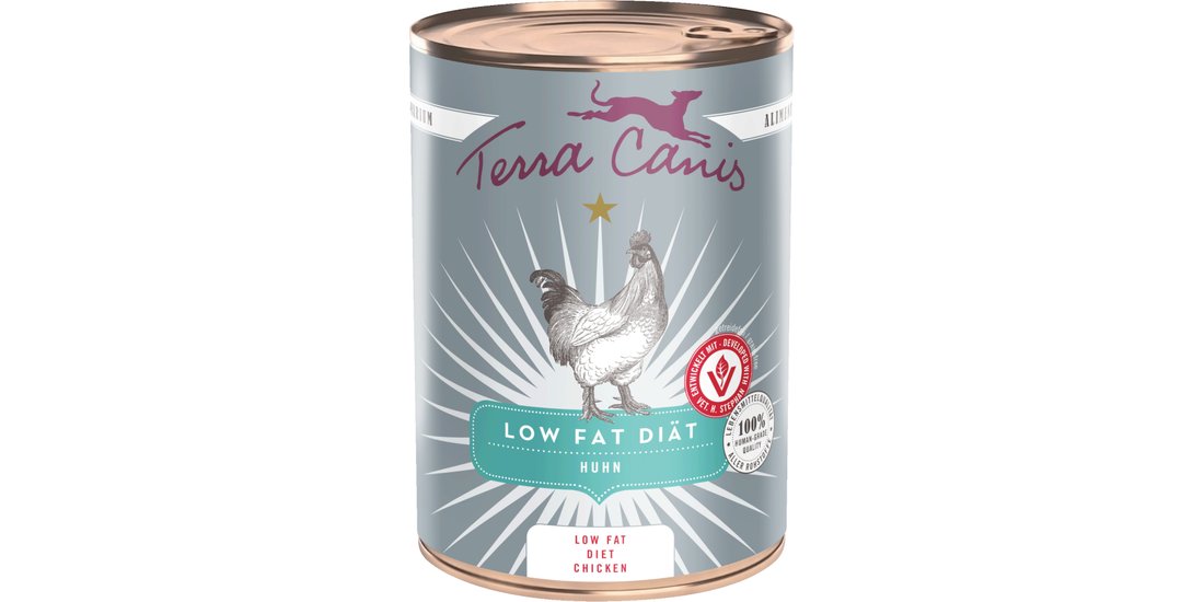 Terra Canis Low Fat Diet 6 x 400 g – Pollo