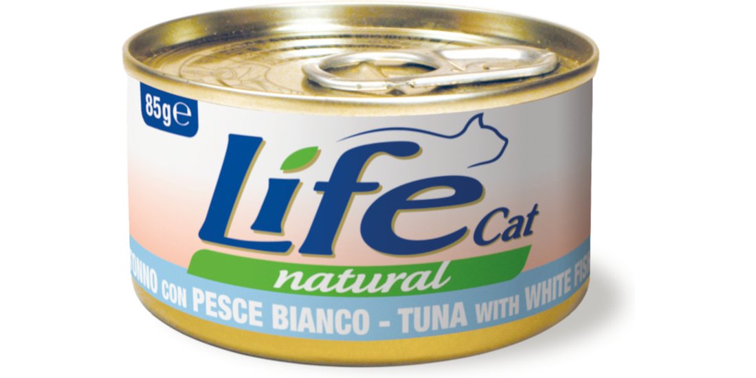 Life Cat Natural Adult 24 x 85 g – Tonno con …