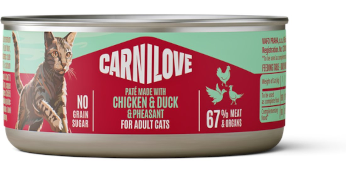 Carnilove Cat Paté 24 x 100 g – Pollo Anatra & …