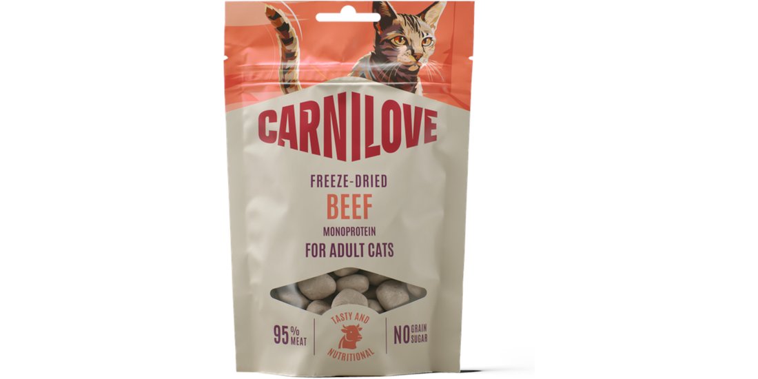 Carnilove Cat Freeze Dried – 40 g Manzo