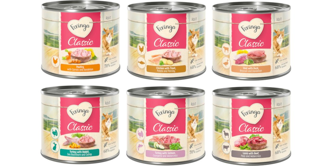 Feringa Classic Meat Menù 12 x 200 g – Mix: Anatra…