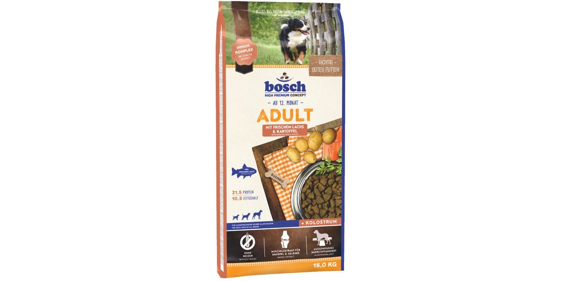 bosch HPC Adult Salmone & Patate – 15 kg