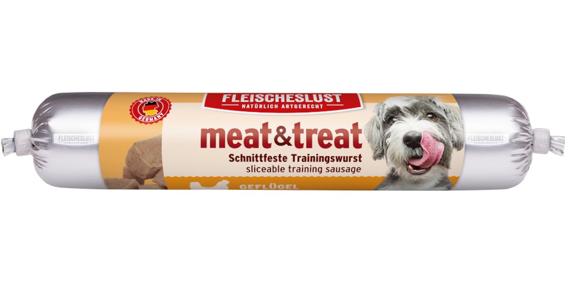 Fleischeslust meat & treat Salsiccia per l’addestramento…