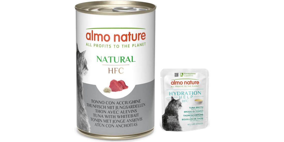 12 x 140 g Almo Nature HFC Natural + 6 x 50 g…