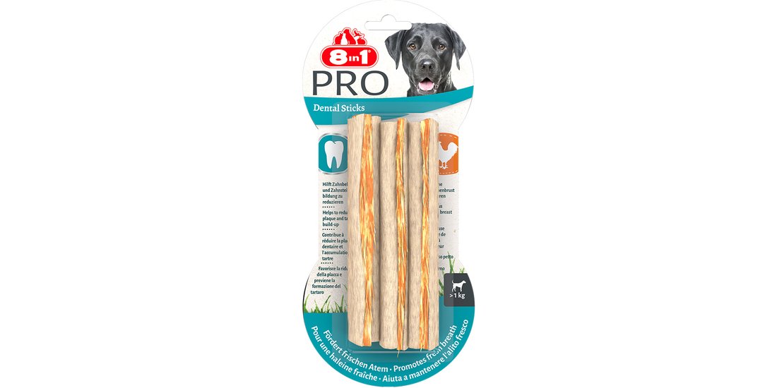 8in1 Pro Dental Sticks Pollo – 3 pz 75 g