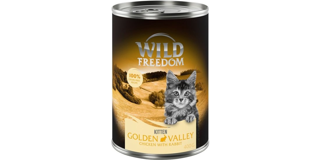 Wild Freedom Kitten 12 x 400 g Umido per gatto…