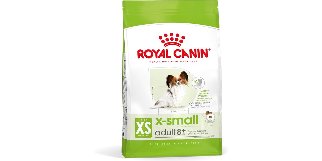 Royal Canin X-Small Adult 8+ Crocchette per cane…