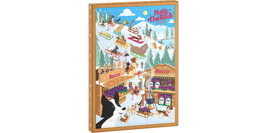 Rocco Calendario dell’Avvento per cani – 1 pz…