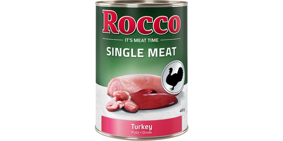 Rocco Single Meat 24 x 400 g umido per cane – …