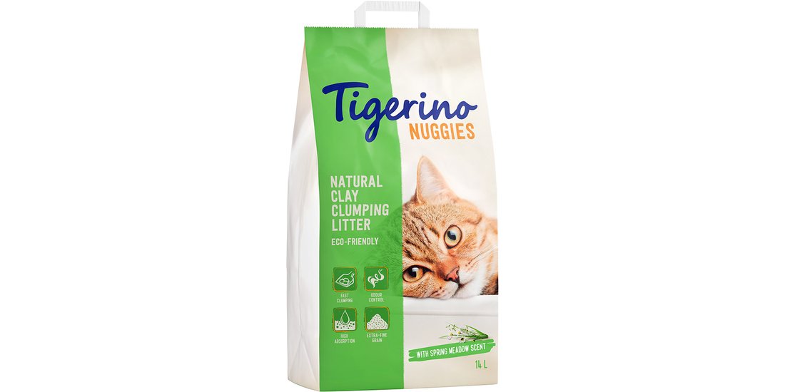 Lettiera Tigerino Nuggies – Prato primaverile…
