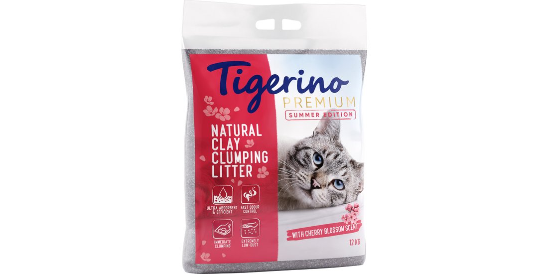 Lettiera Tigerino Premium – ai fiori di ciliegio…
