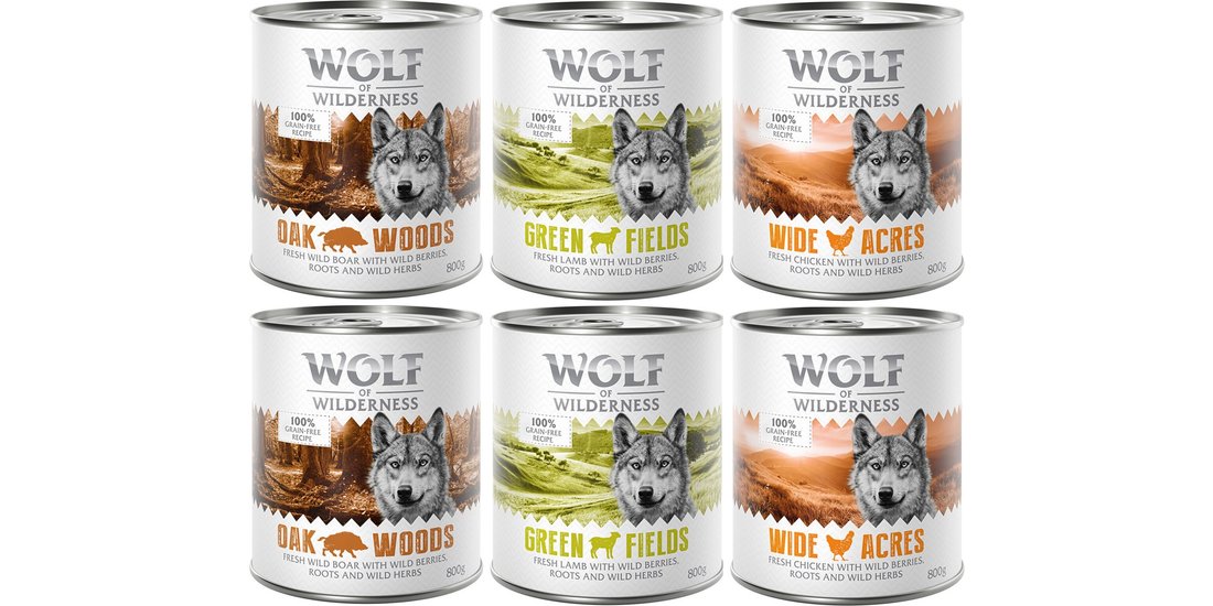 Set prova misto! Wolf of Wilderness umido per…