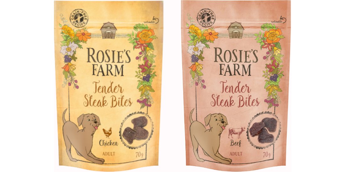 Set prova! Rosie’s Farm Mini umido cane – 2 x…