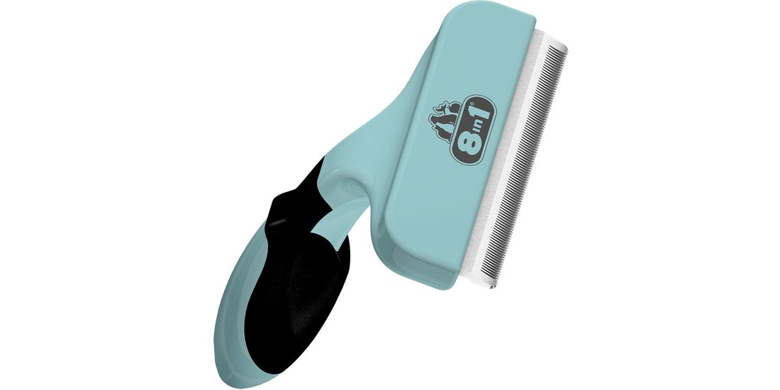 8in1 Perfect Coat DeShedder per cani – L: Largh…