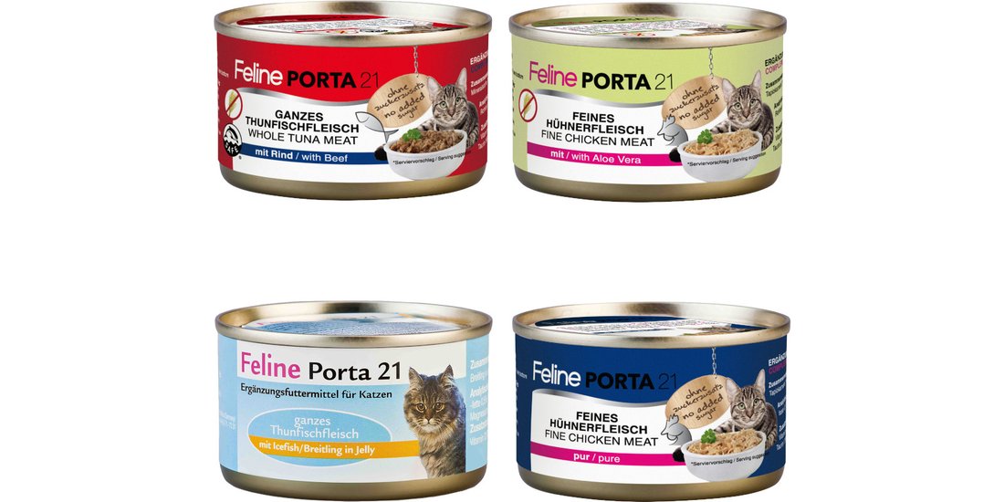 Feline Porta 21 24 x 90 g – Mix di Tonno e Pollo…