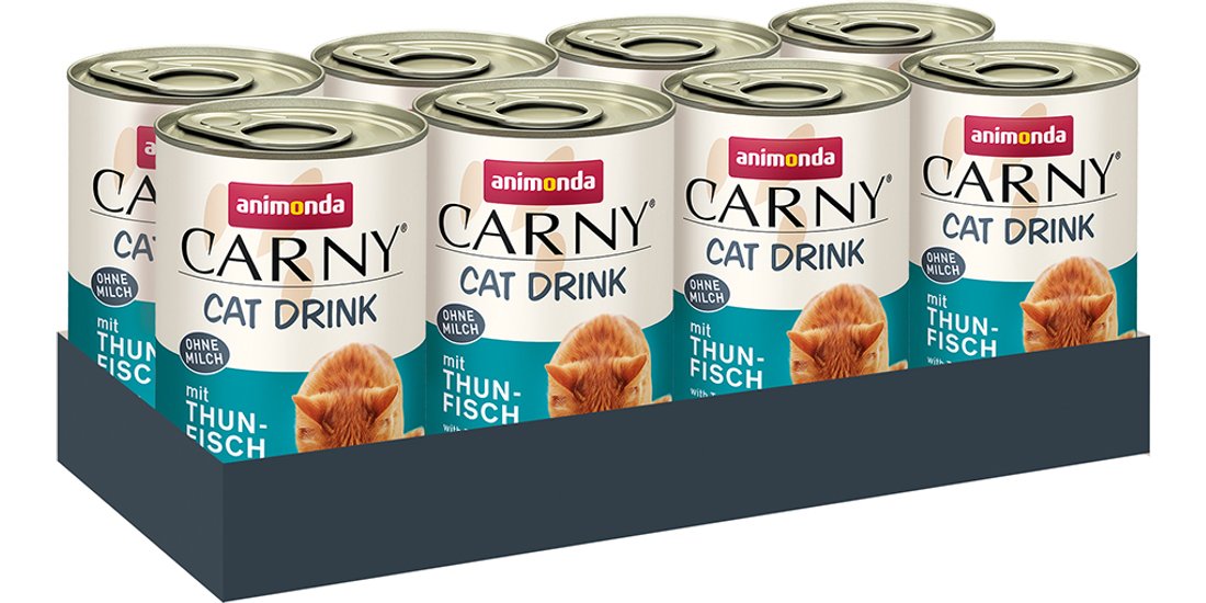 animonda Carny Cat Drink 24 x 140 ml – Tonno