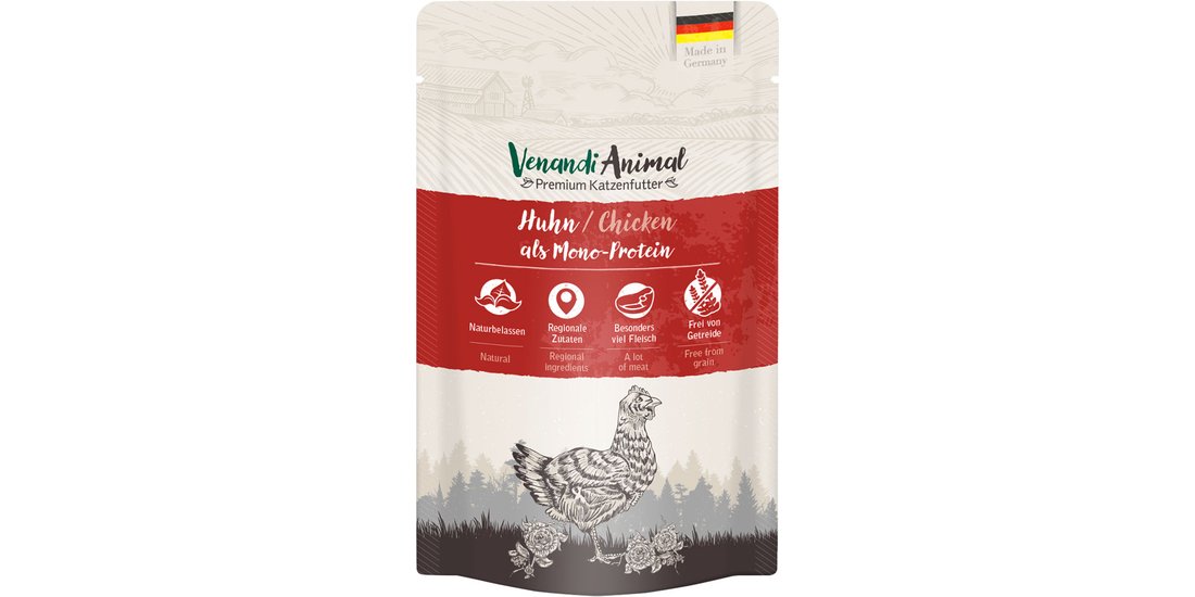 Venandi Animal Monoprotein 12 x 125 g – Pollo