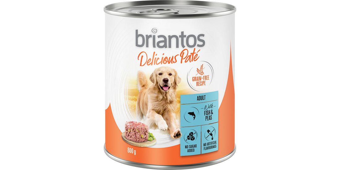 Briantos Delicious Paté 24 x 800 g Umido per …