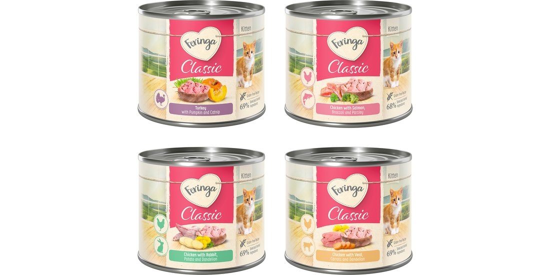 Feringa Classic Meat Menù Kitten 24 x 200 g – …