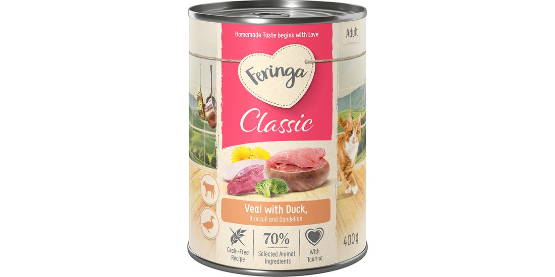 Feringa Classic Meat Menù 24 x 400 g – Anatra…
