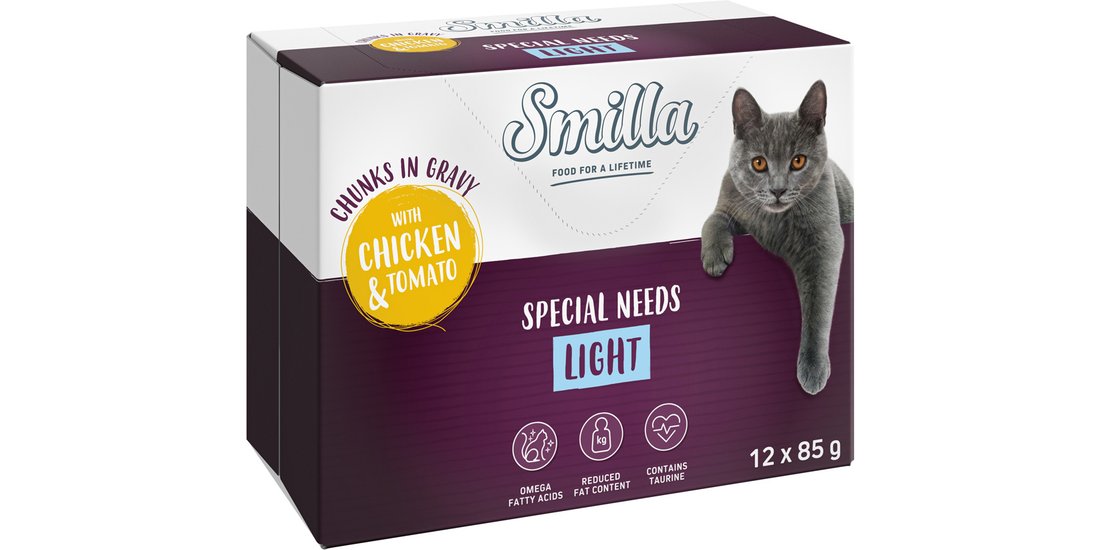 Smilla Adult Light Bocconcini in Salsa con Verdure…