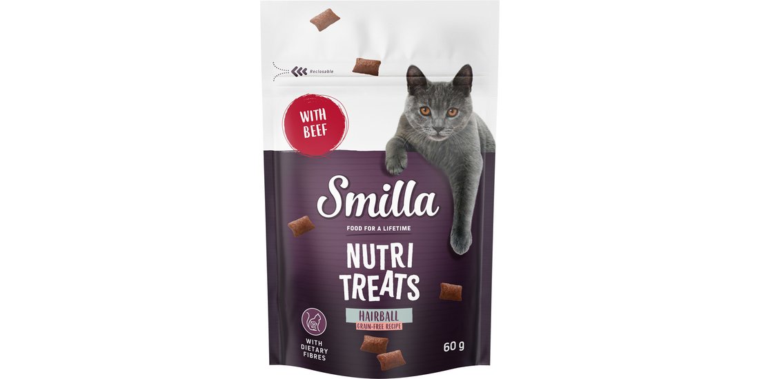 Smilla Nutri Treats – Set %: 2 x 60 g Hairball…