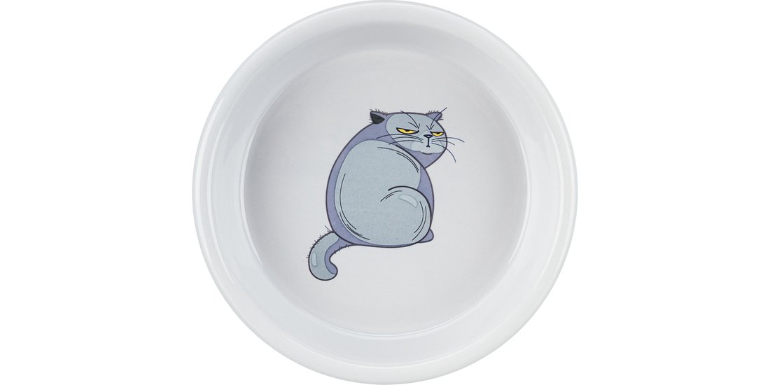 Ciotola in ceramica Trixie con gatto imbronciato…